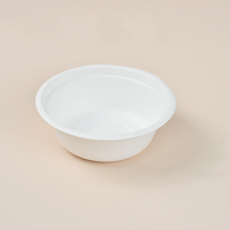 Sugarcane bagasse bowls